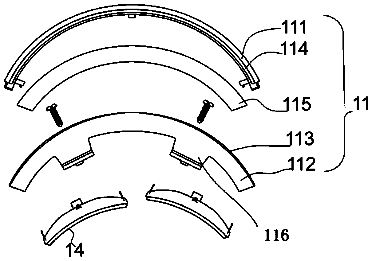 Easy-to-wear neck massager