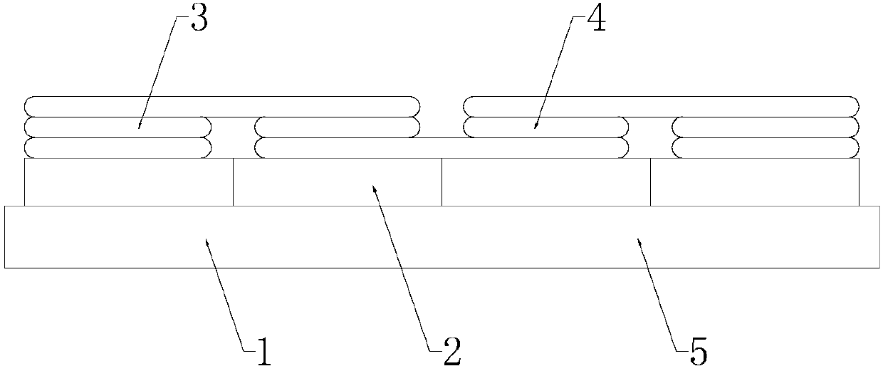 Wireless charging system employing multiple coils in serial connection