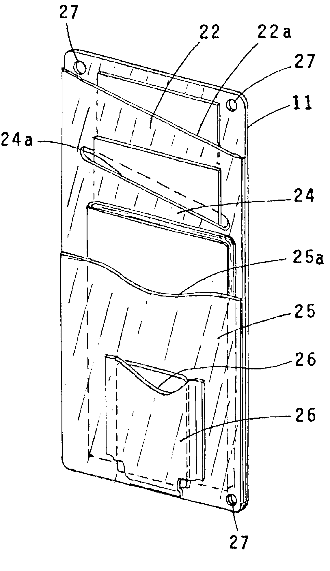 Transparent document holder