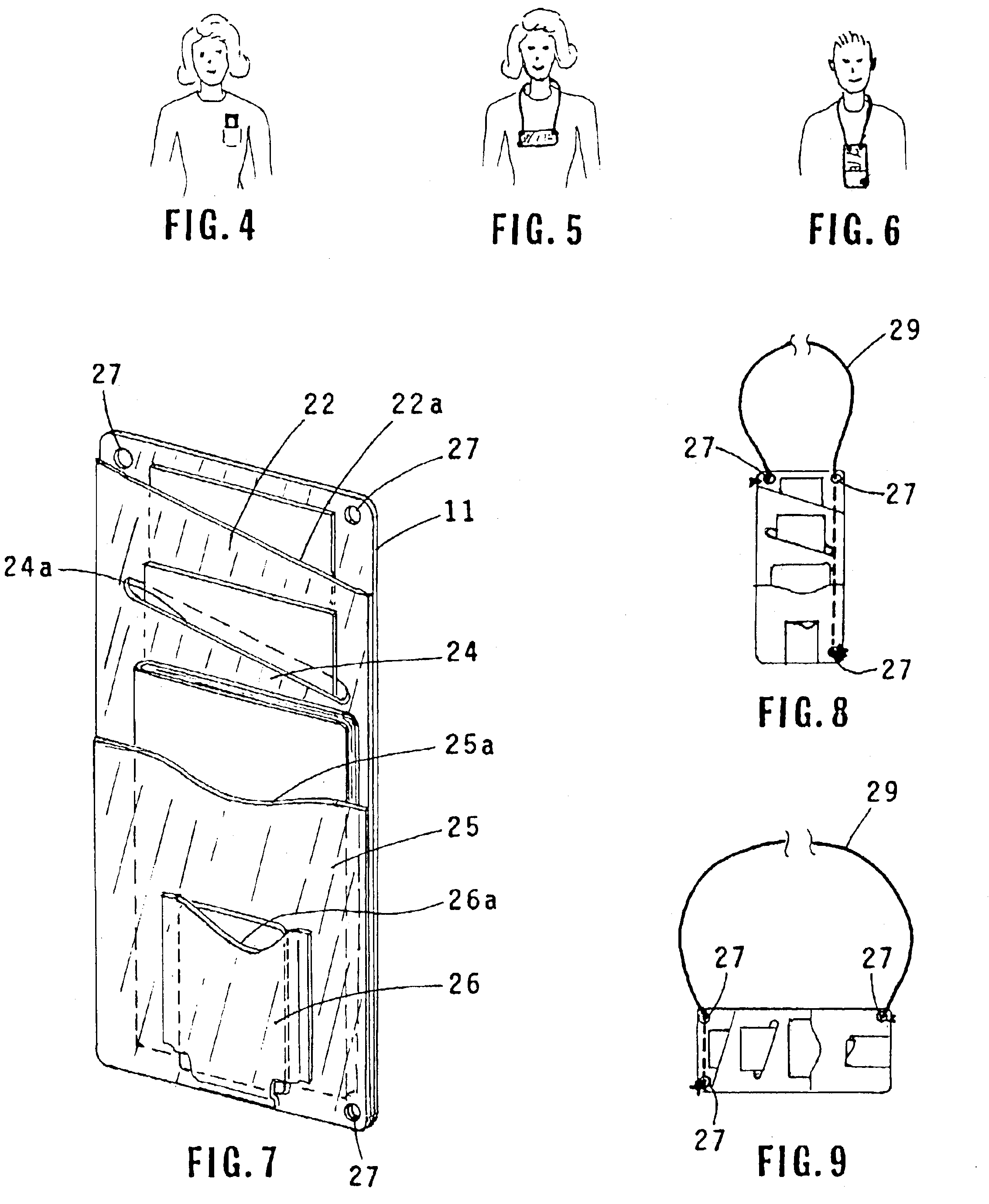 Transparent document holder