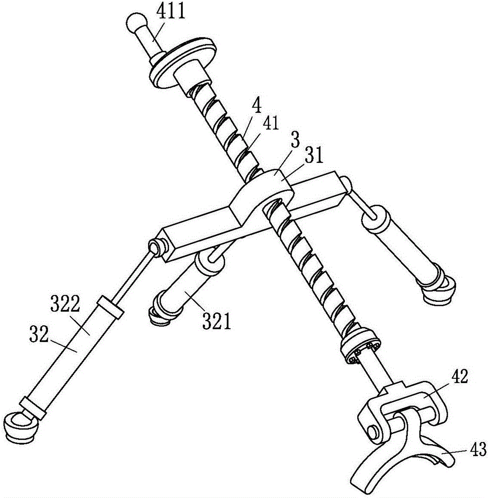 Manual sago cycas tiller separator