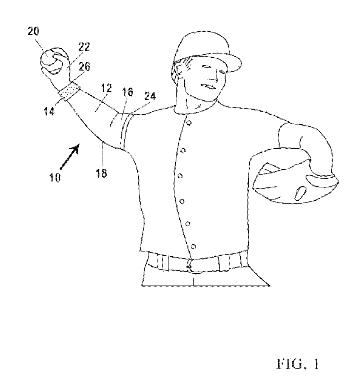 Weighted throwing sleeve