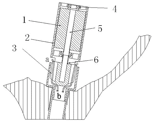 In-vitro alternating magnetic field driven bladder urination pump