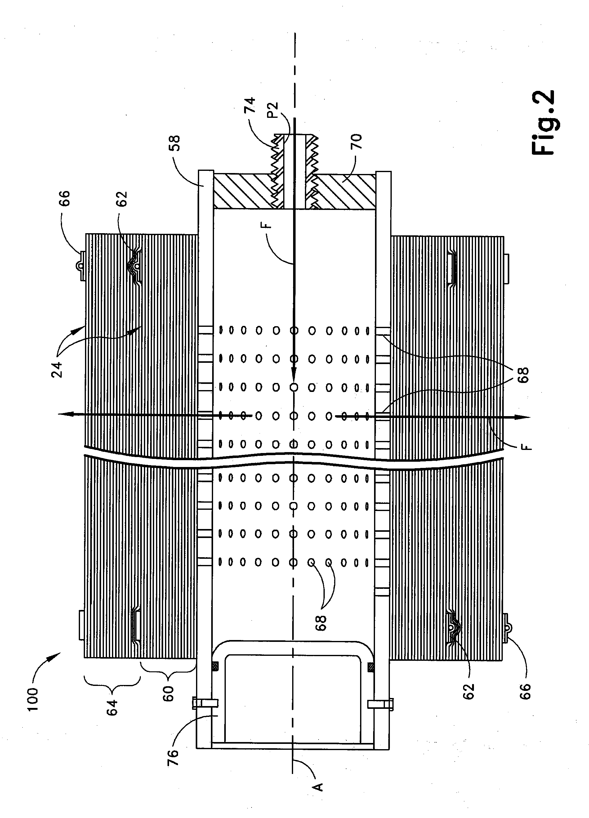 Process for treatment of porous subsrates