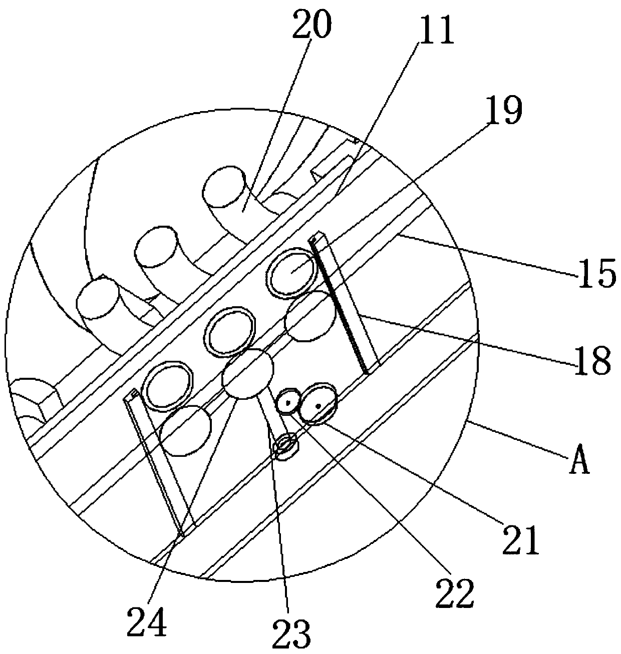 Hand-held fan with thermal insulation layer