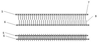 Self-cleaning filtering device