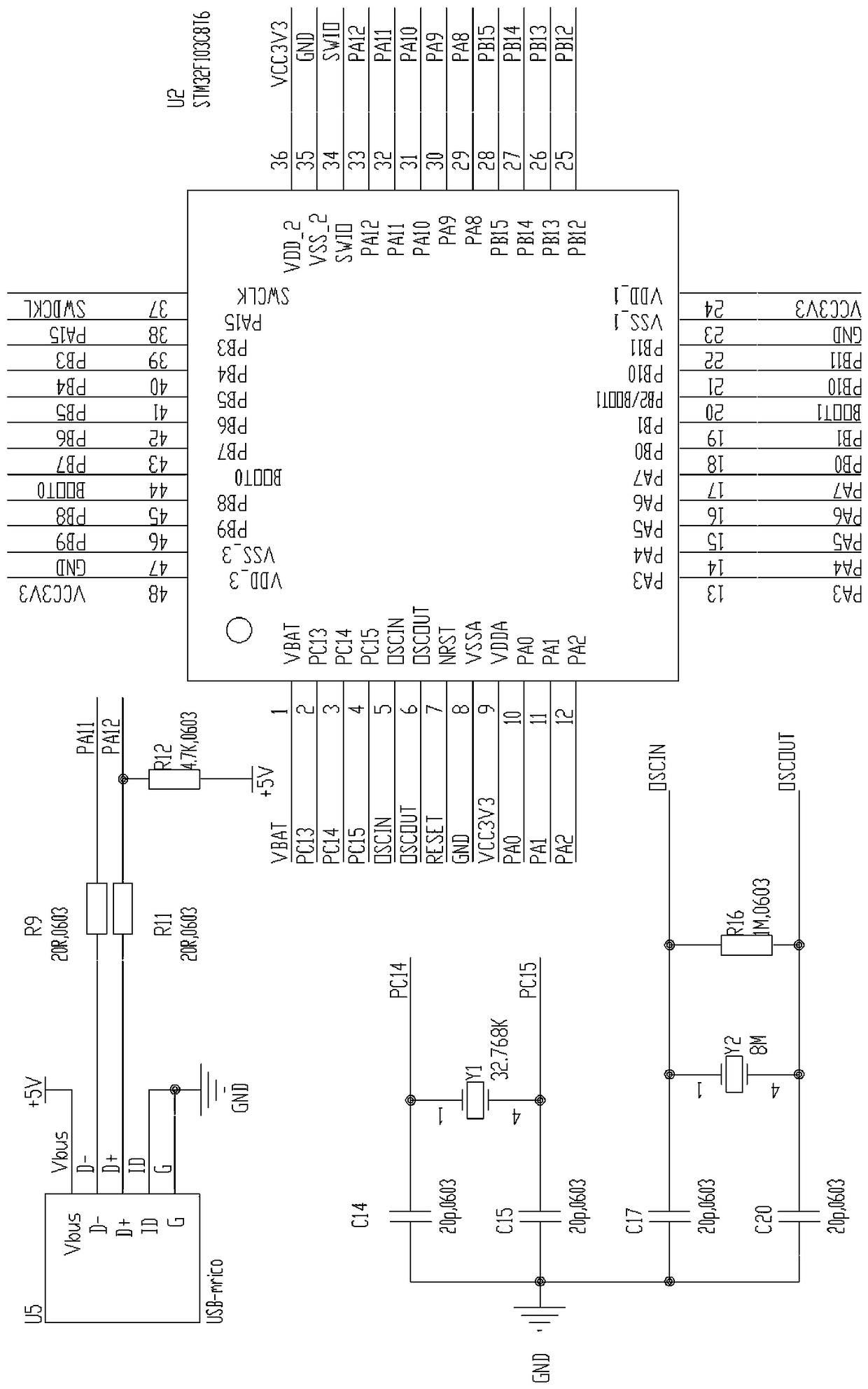 AC live induction device