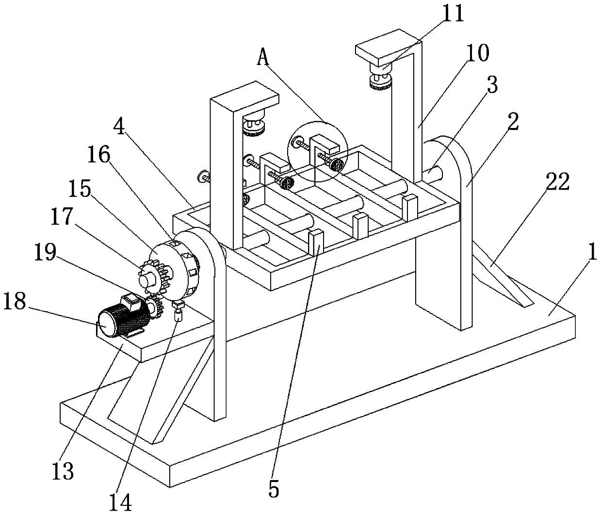 Transformer positioning and overturning tool