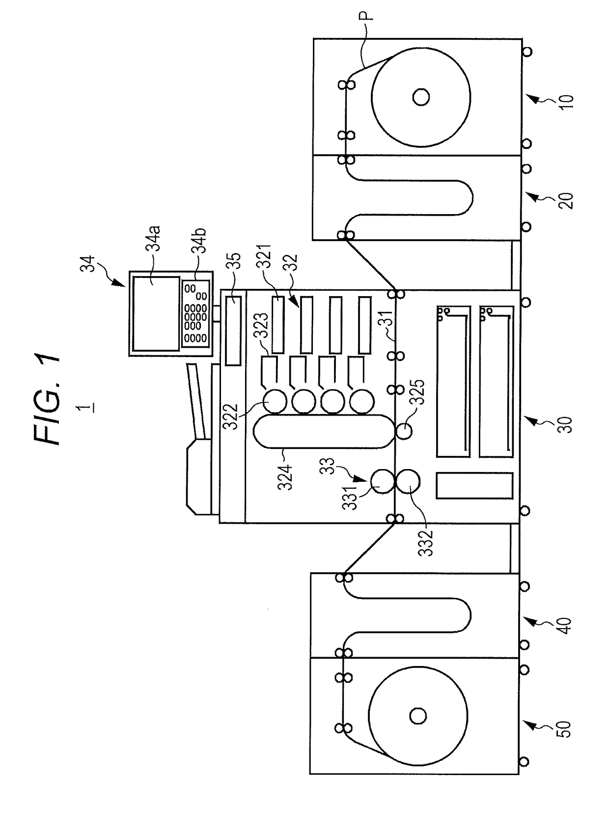 Image forming device and program