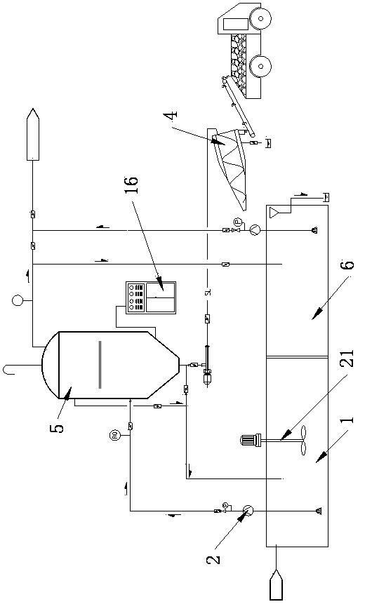 Electromagnetic type muddy water separating tower and electromagnetic type muddy water separating method