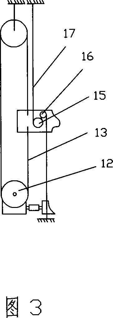 Dynamic synchronous lifting device for lifting platform