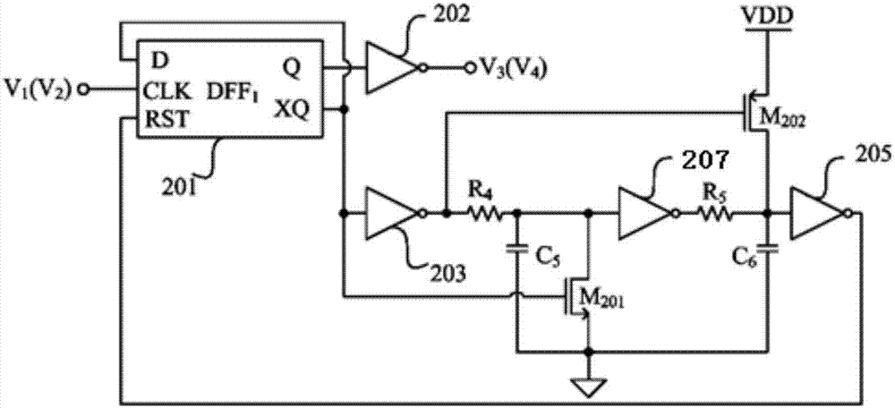 A dual-output dc‑dc oscillator circuit