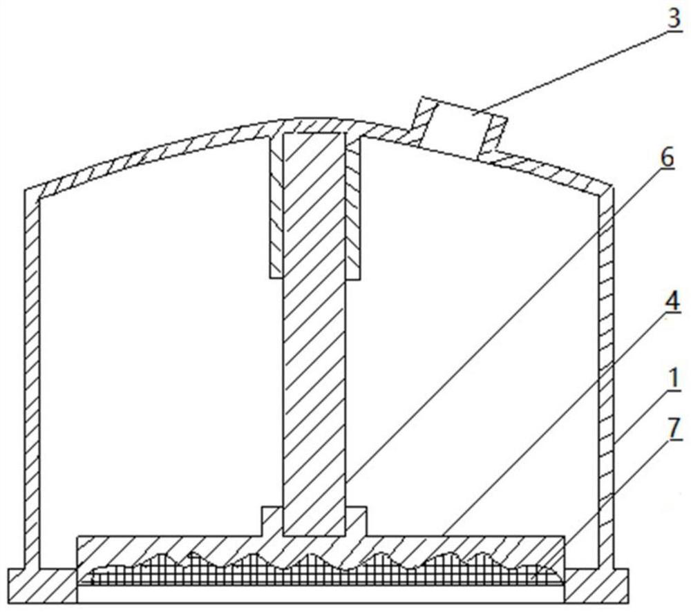 Stress administration device and drug storage core layer