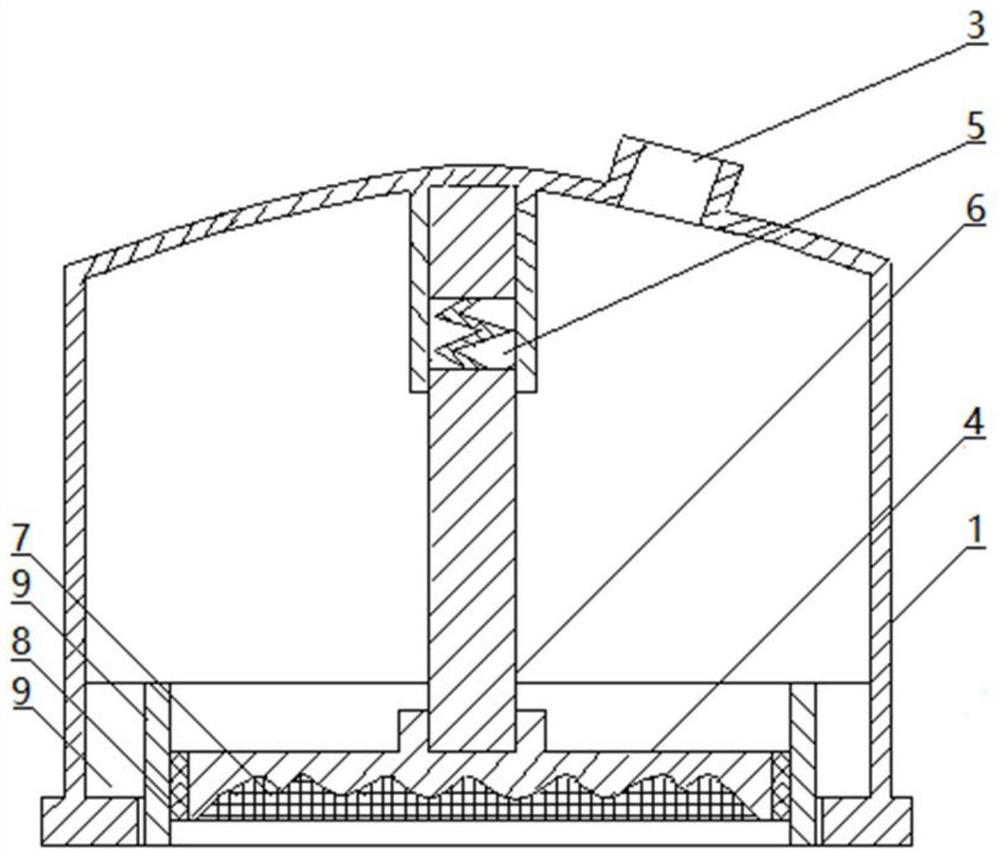 Stress administration device and drug storage core layer