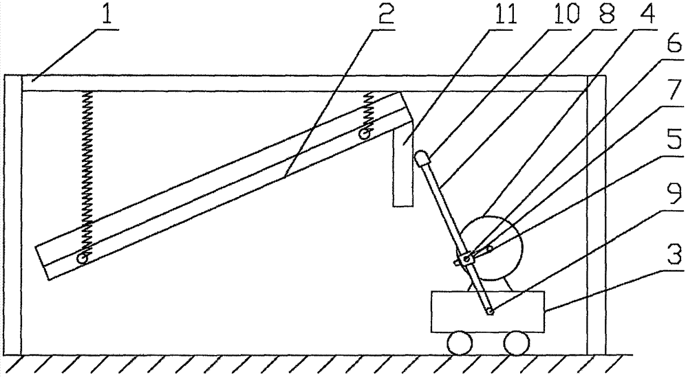 Amplitude-adjustable vibration screen