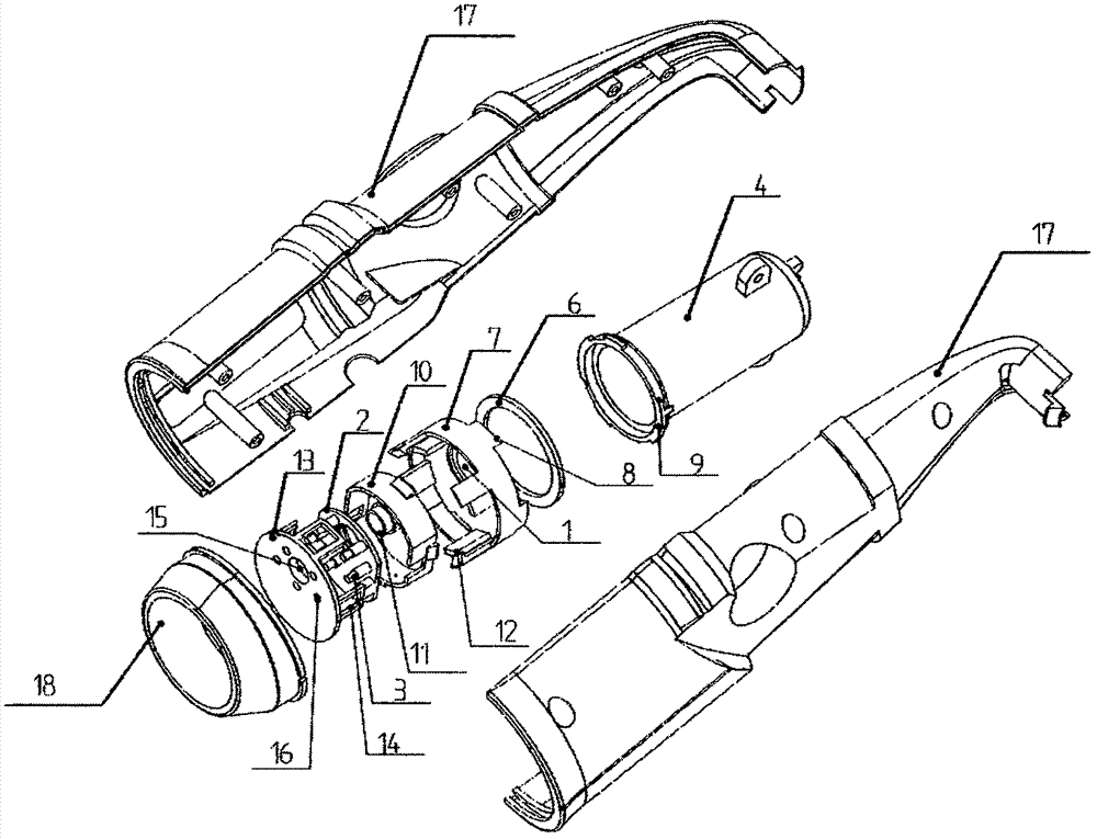 Atomization device for strollers