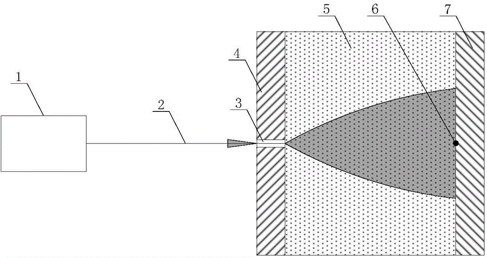 Rear wall protection method for taking ice-carbon powder mixer as turbine blade for laser processing