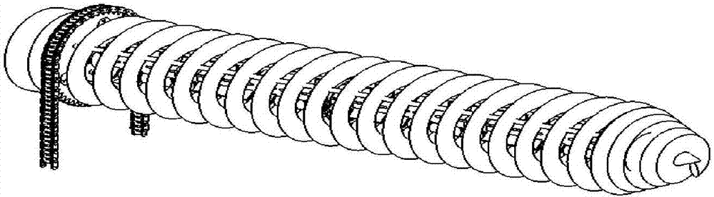 Precession separate type automatic barbary wolfberry fruit picking head