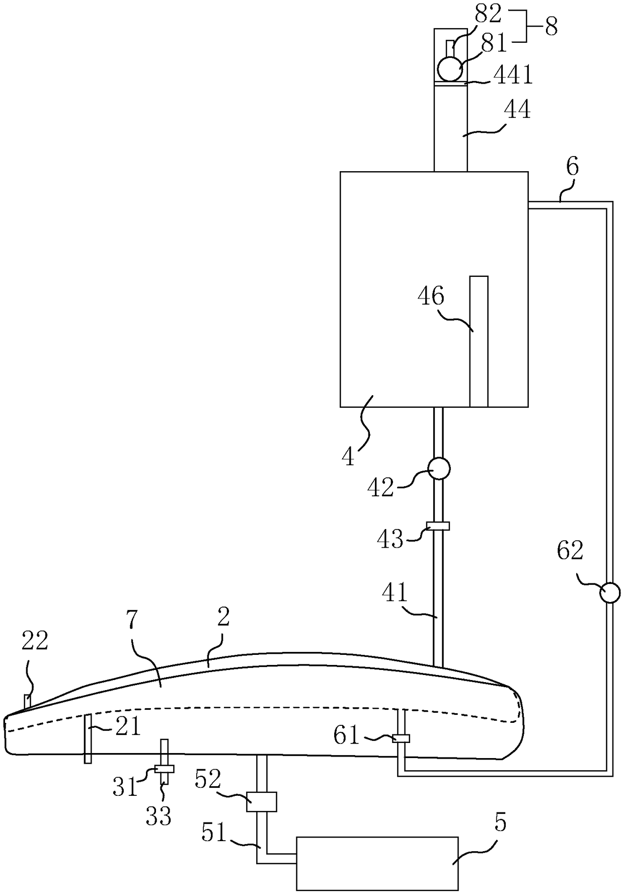 Automobile seat with adjustable height