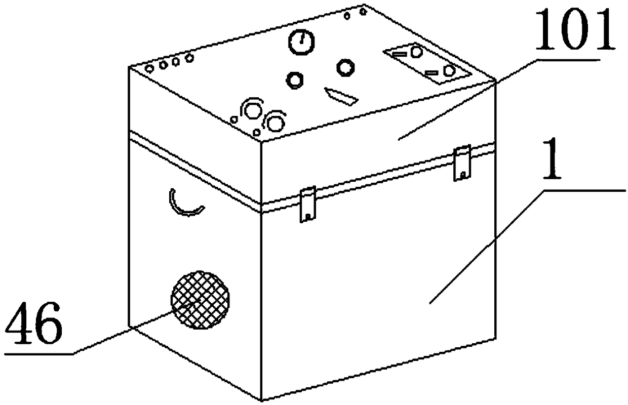 A moxibustion multifunctional machine