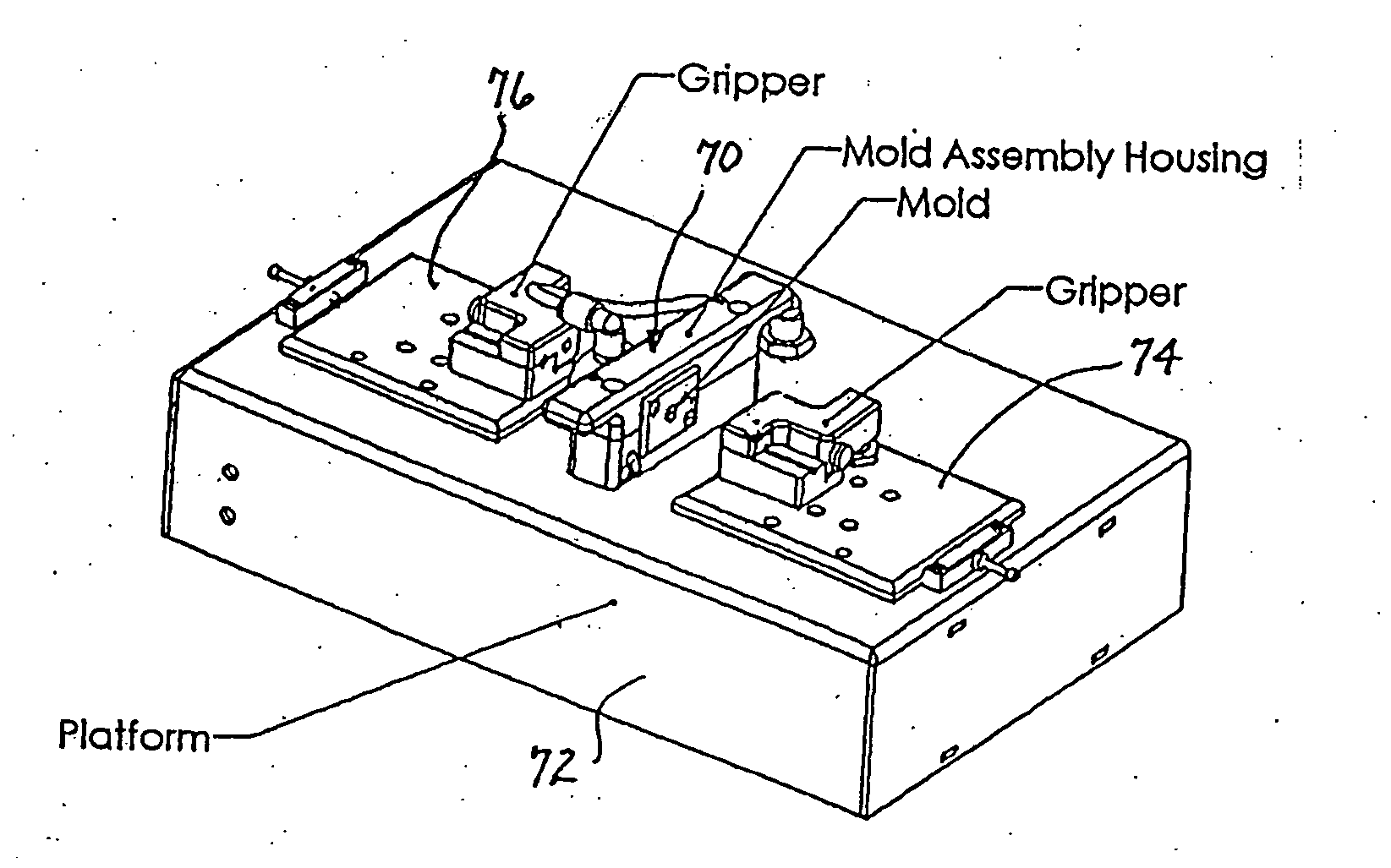 RF generator with multiplexed programmed molds