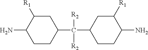 Composite material with polyamide particles