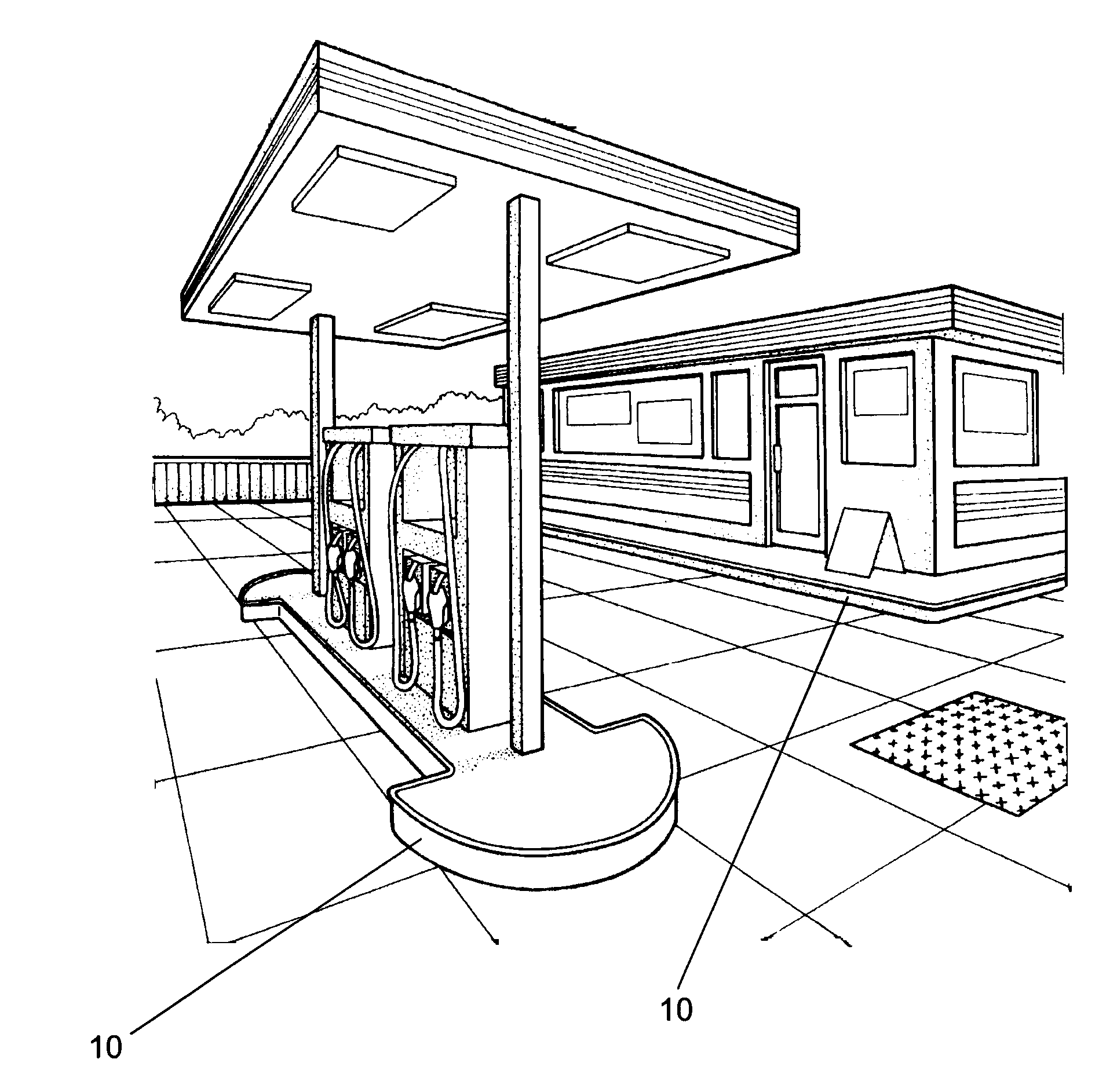 Galvannealed steel forms