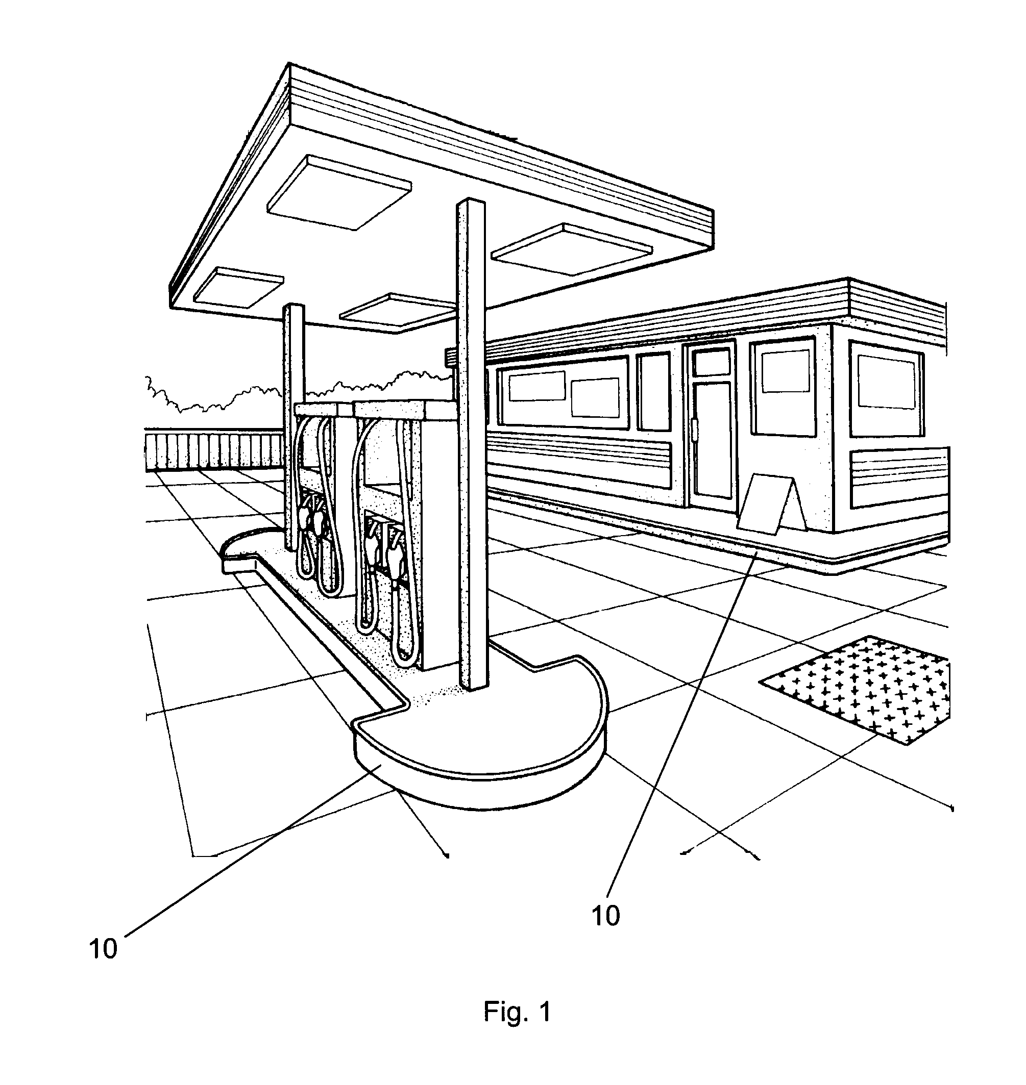 Galvannealed steel forms