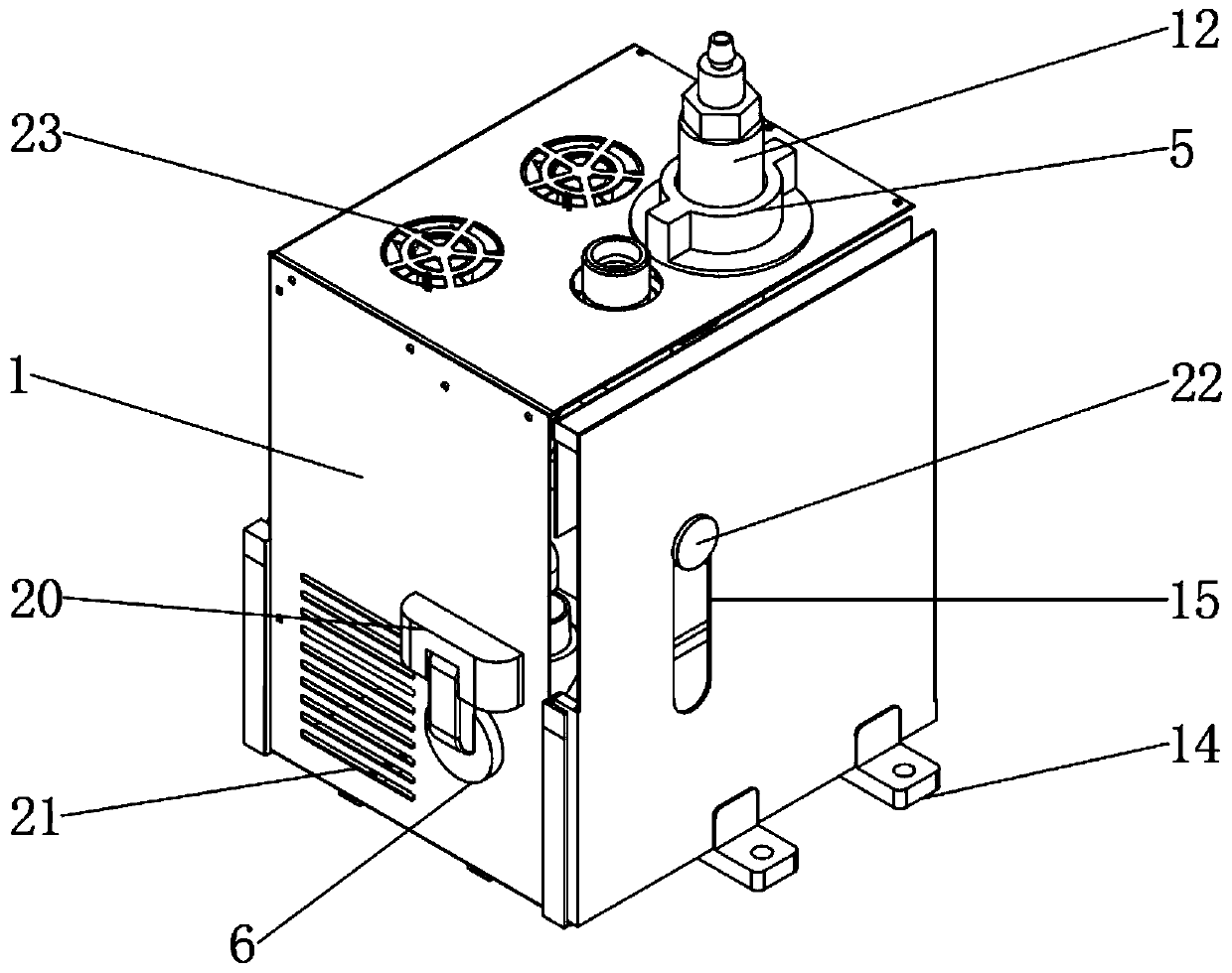 Device for quickly searching faults of voltage transformer