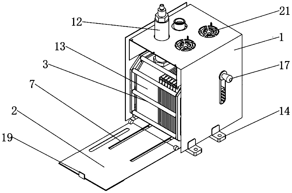 Device for quickly searching faults of voltage transformer