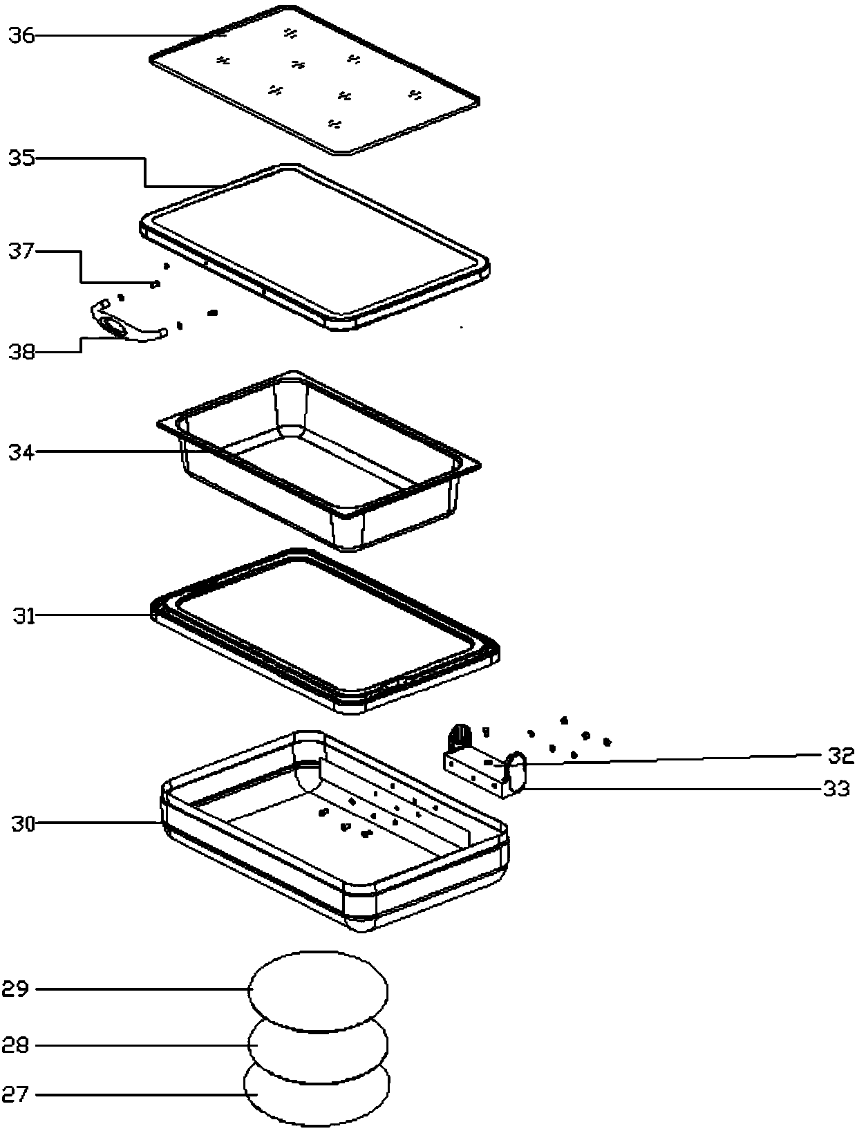 Internet-of-things intelligent buffet stove