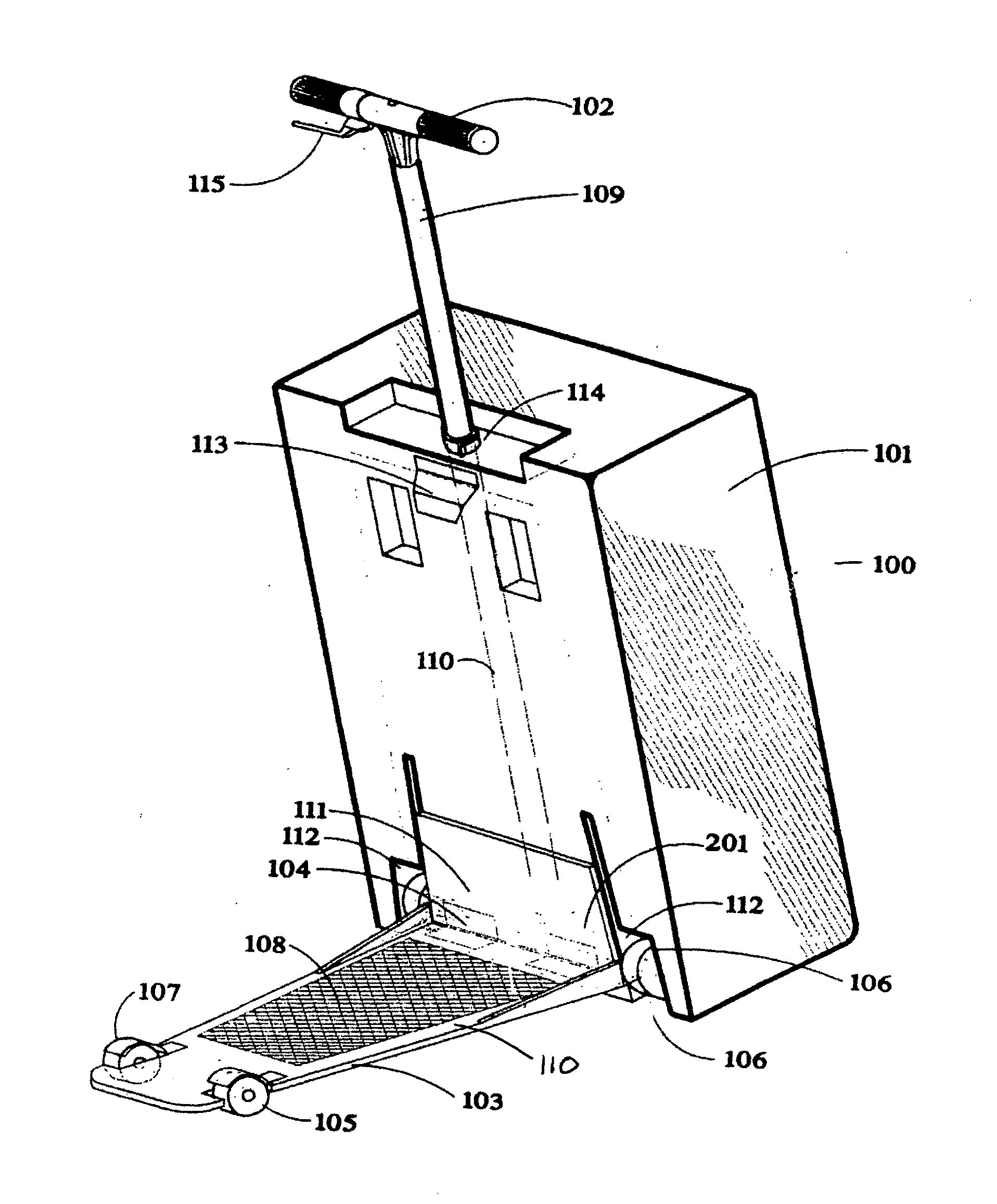 Rideable luggage