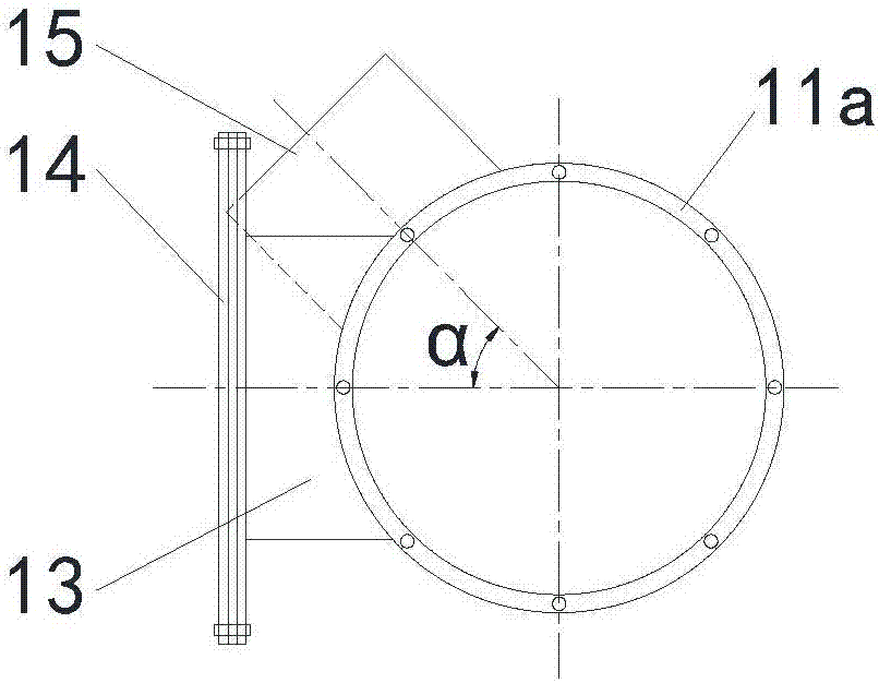 Air-conditioning air pipe reconstructed through industrial smoke discharging pipeline and construction method thereof