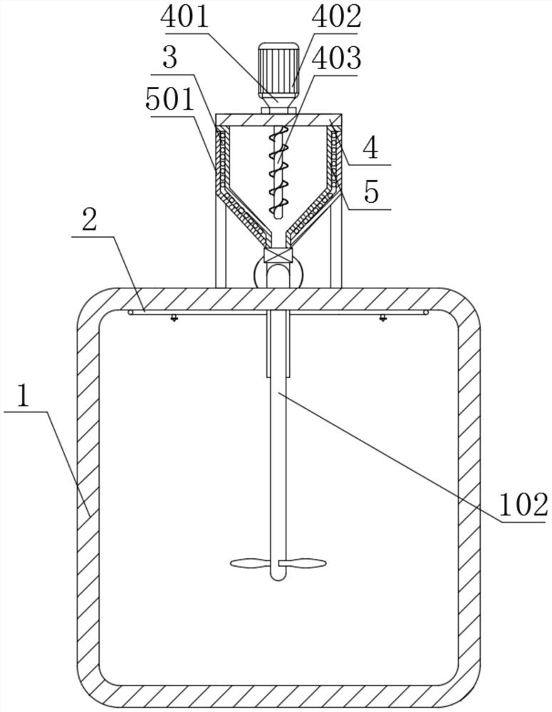 Flocculant dosing machine heating device