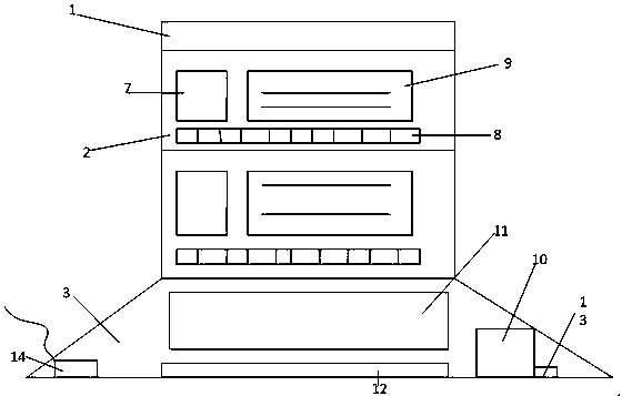 Multifunctional intelligent medicine box based on NB-IoT information transmission