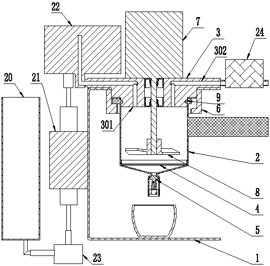 Plant essence extraction machine