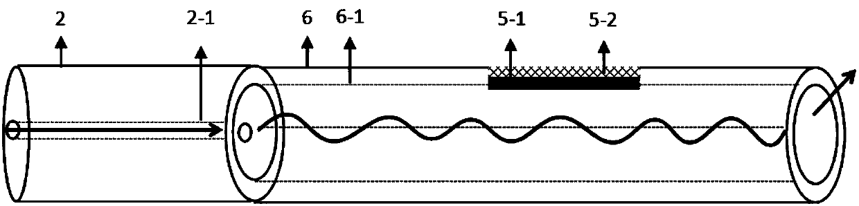 An optical fiber micro-displacement sensing and correction device and method