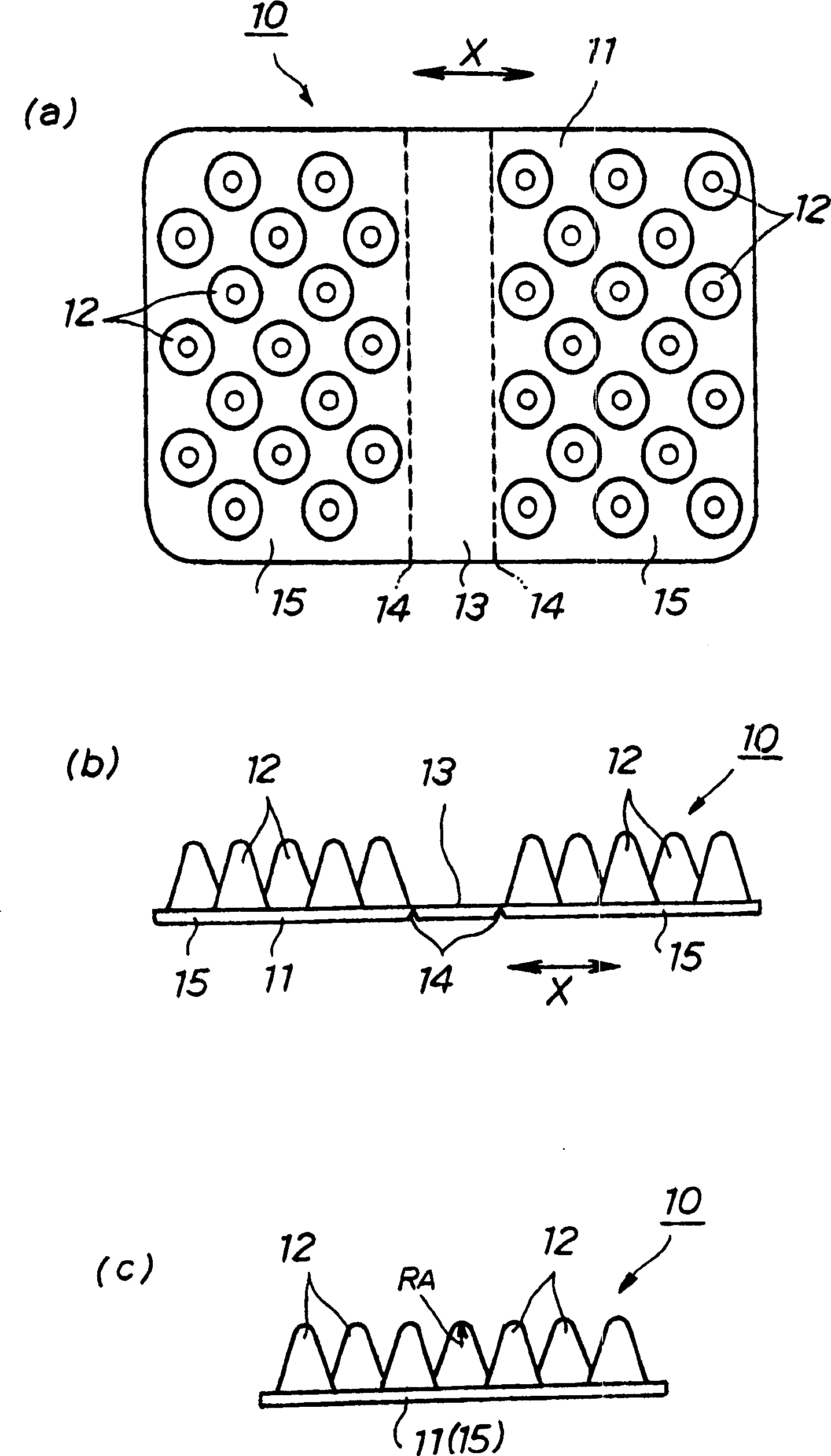 Hair scrubbing brush