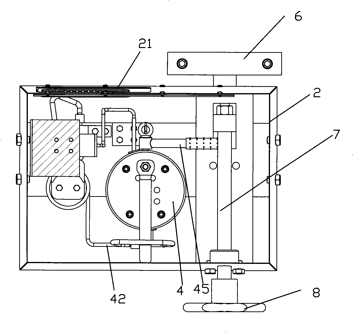 Escaping device from fire disaster