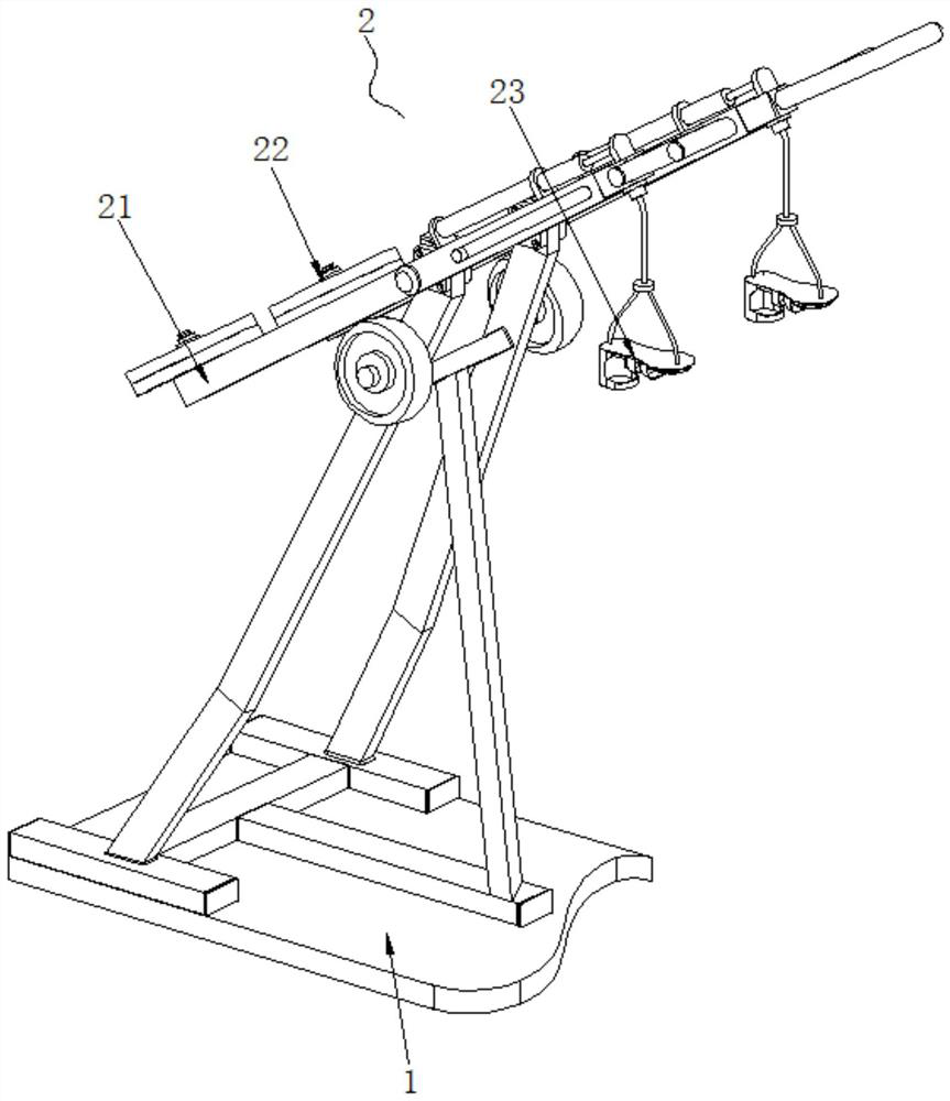 Auxiliary rehabilitation training system for neurology disease treatment