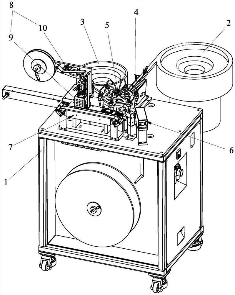 A high-efficiency detection packaging machine