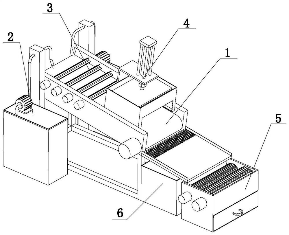 Crushing treatment device for waste plastics