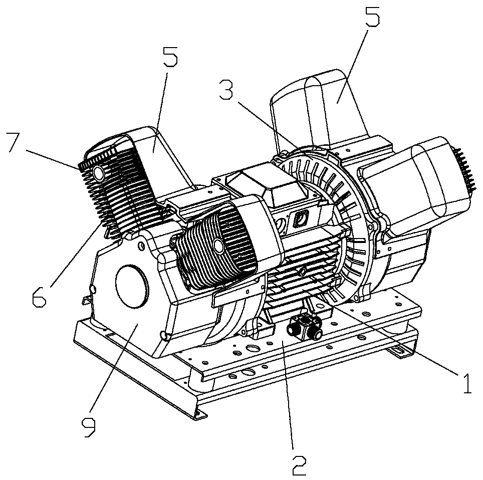 an air compressor