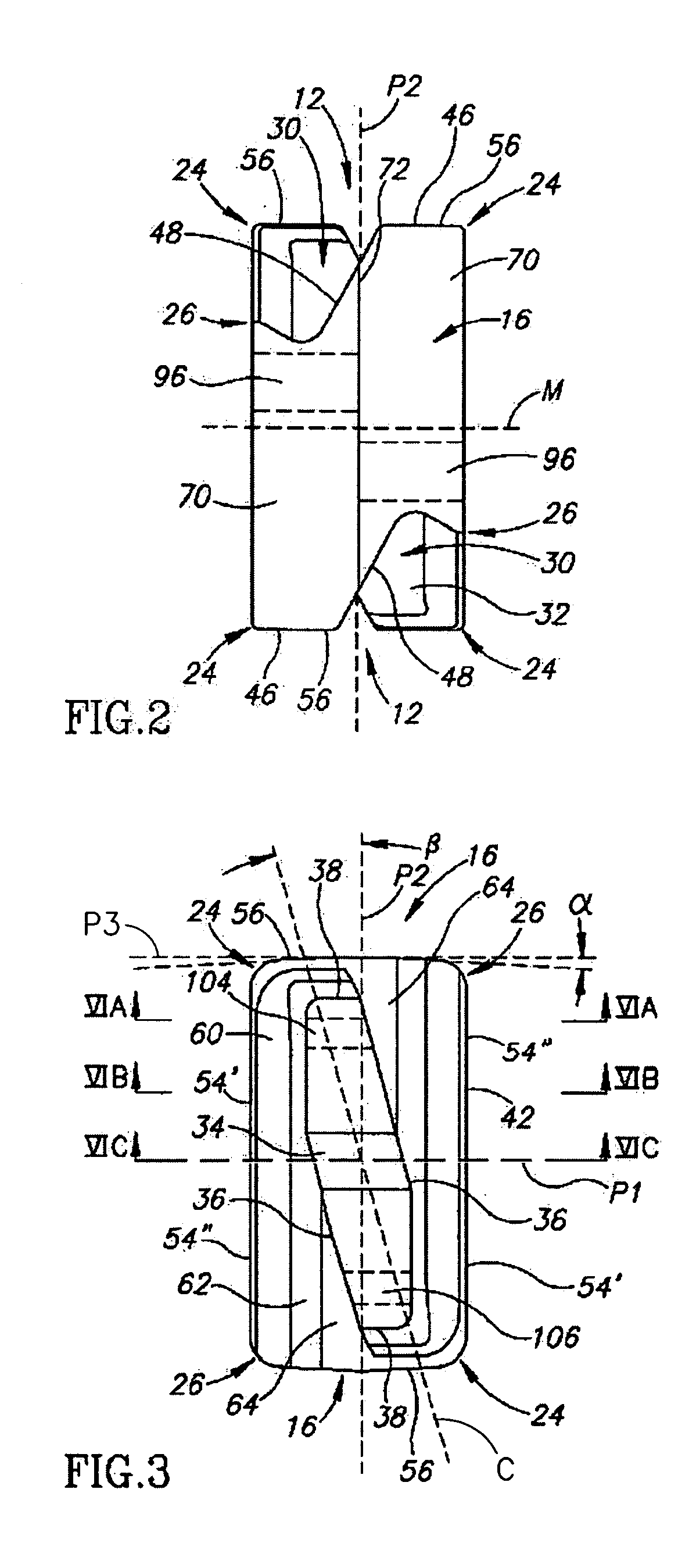 Tangential cutting insert and milling cutter