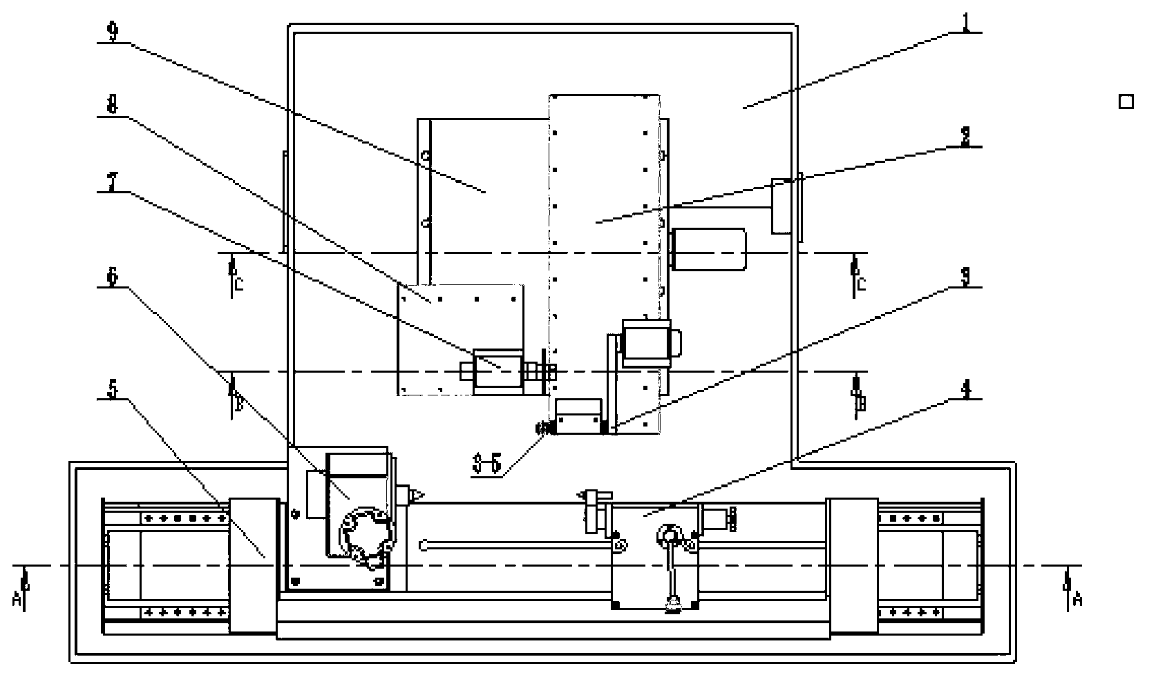 Numerical-control relief grinding machine