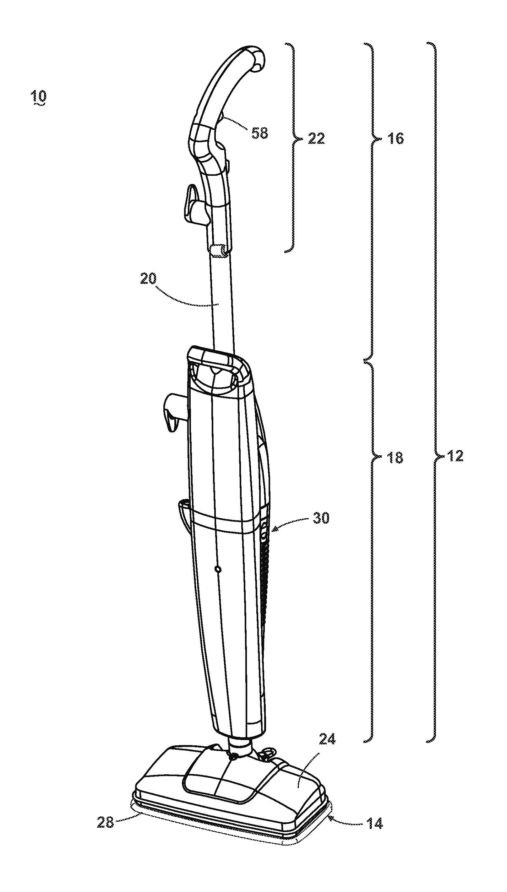 Cleaning cloth with encapsulated formulation, steam mop and method