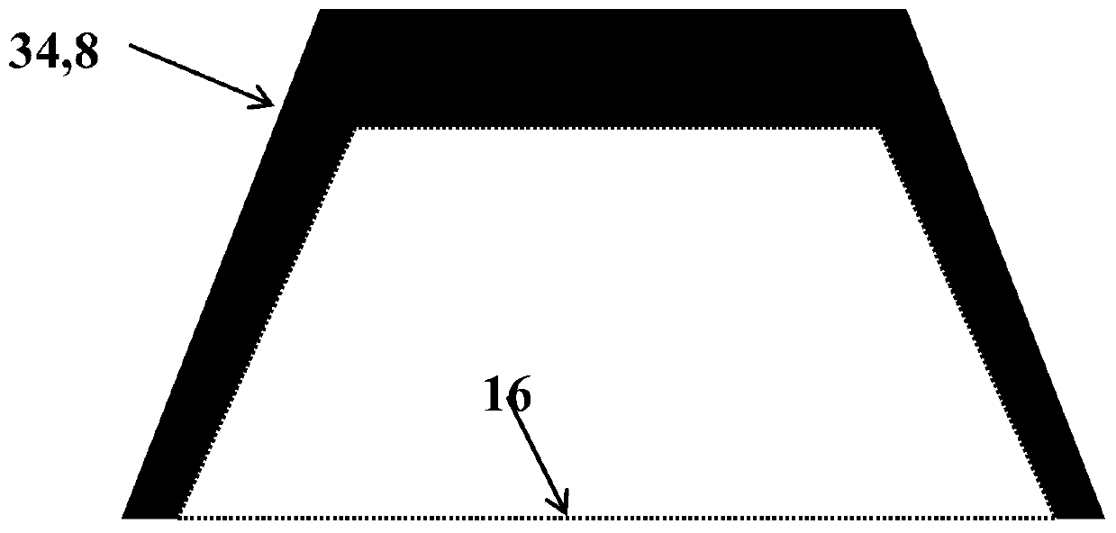 Glass laminate with inlay obscuration having superior strength and optical quality