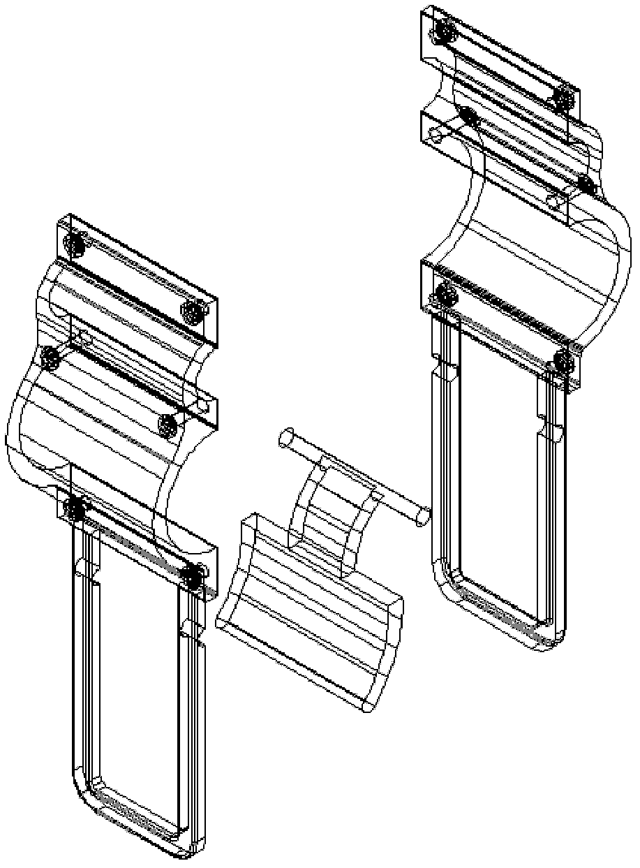 Clothes hanger combination with windproof and positioning functions