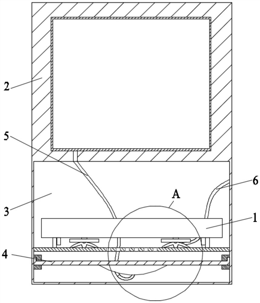 Maintenance station capable of automatically washing mop