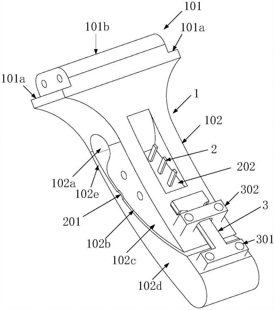 A flexible foot system for a multi-legged robot that can detect contact between feet and the ground